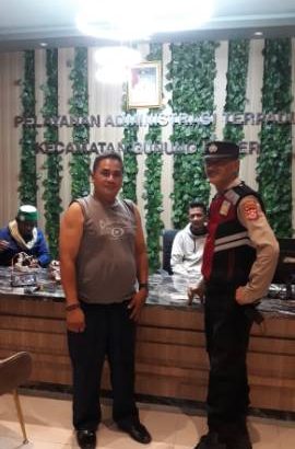 Upaya menjalin Sinergitas Polri dengan Aparatur Pemerintahan dan masyarakat, Polsek Kresek sambangi Kantor Kecamatan Gunung Kaler