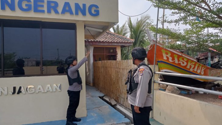 Antisipasi kejahatan satpolairud tingkatkan pengecekan cctv Pagi Hari