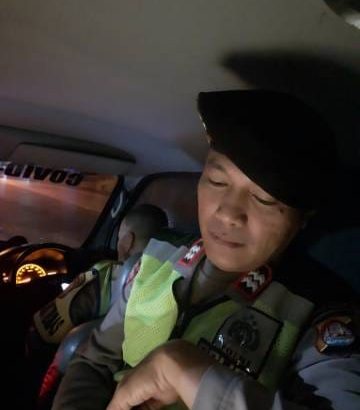 Aipda Doni Sinambela Patroli Barcode Di Desa Margasari Tigaraksa Antisipasi Kejahatan