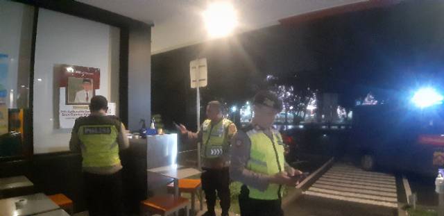 Aiptu Iwan W Patroli Barcode Di Macdonald Tigaraksa Antisipasi Kejahatan