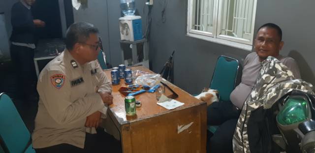 Aiptu Iwan W Patroli Barcode Di Perum Sudirman Tigaraksa Antisipasi Kejahatan