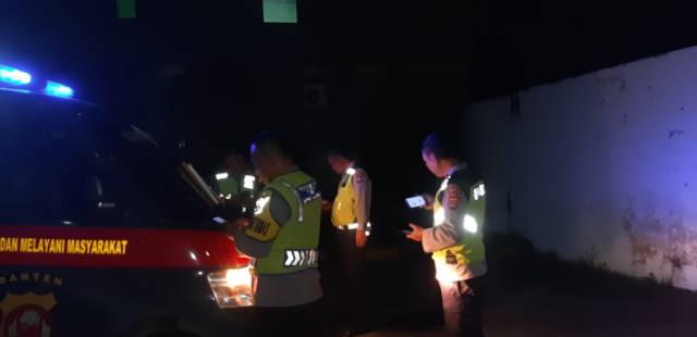 Aiptu Iwan W Patroli Barcode Di PT Spinmil Tigaraksa Antisipasi Kejahatan