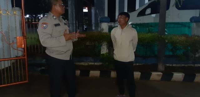 Aiptu Iwan W Patroli Barcode Di ponpes Tarmub Tigaraksa Antisipasi Kejahatan