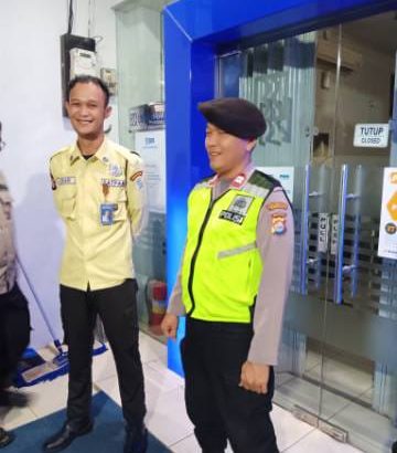 Aiptu Hevi Patroli Barcode Di Bank BRI Tigaraksa Antisipasi Kejahatan