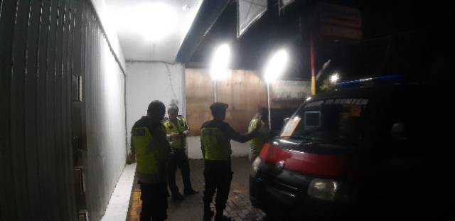 Aiptu Iwan W Patroli Barcode Di Alfamart Sodong Tigaraksa Antisipasi Kejahatan