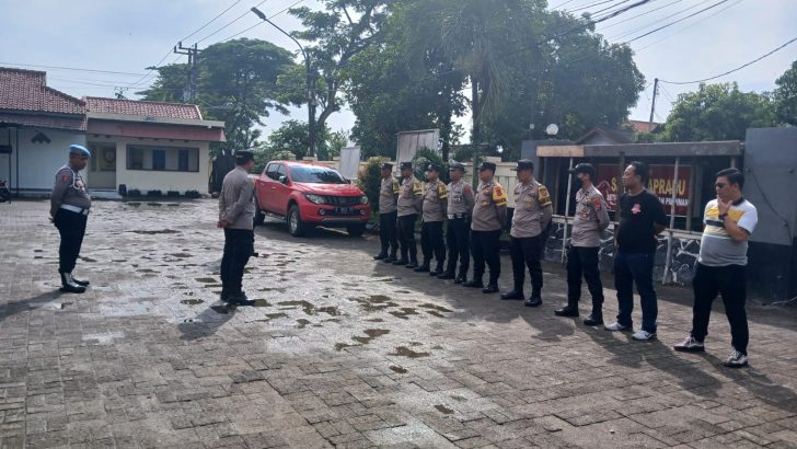 Kapolsek Mauk Pimpin Apel Pagi