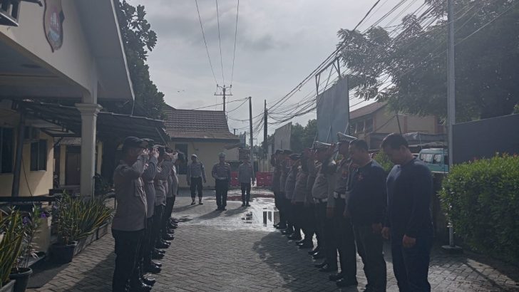 Polsek Tigaraksa Laksanakan Serah Terima Tugas Jaga selama 1×24 Jam