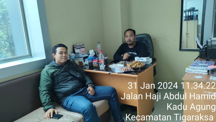 Anggota Sat Intelkam Polresta Tangerang Bripka Deni W Melaksanakan penggalangan terhadap Sdr. Danang untuk mendukung dan ikut serta dalam memelihara Harkamtibmas