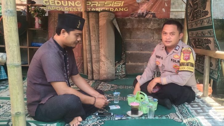 Polsek Cisoka Polresta Tangerang Polda Banten Terjunkan Anggotanya Menjadi Polisi RW, Bakal Jadi Pendengar Setia Curhatan Warga
