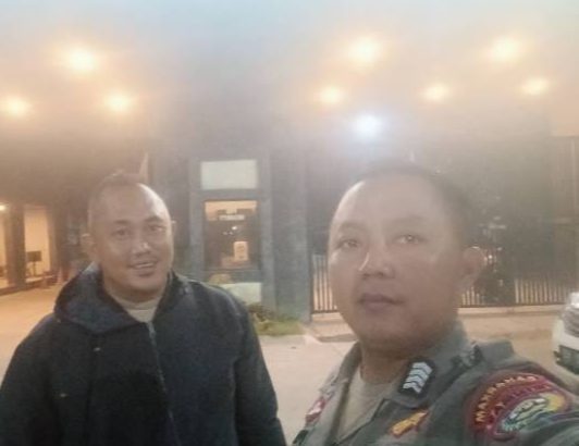 Kapolsek Cisoka Perintahkan Anggota untuk Patroli Barcode di Daerah Rawan