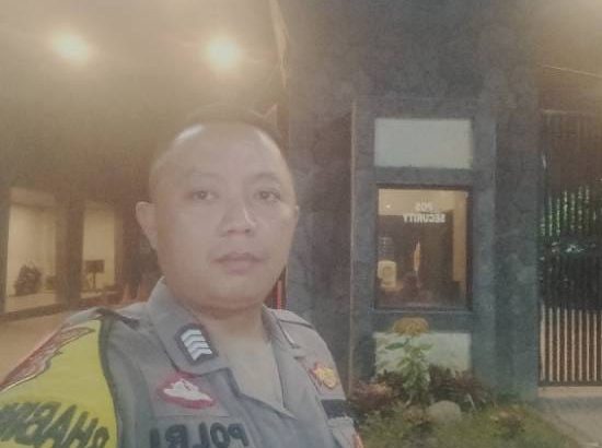 Pastikan situasi aman, personil Polsek Cisoka Laksanakan Patroli Barcode