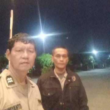 Anggota Polsek Cisoka melaksanakan Patroli Barcode