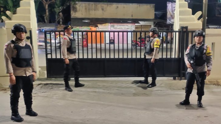 Salah satu bentuk Kesiap Siagaan, Polsek Cisoka lakukan Sispam Mako