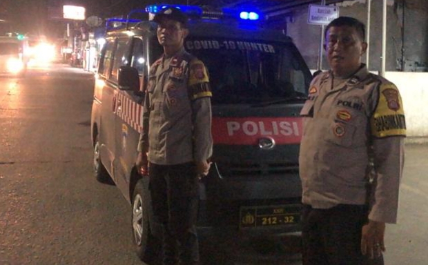 Personil Bhabinkamtibmas Patroli Barcode di titik-titik yang sudah ditentukan
