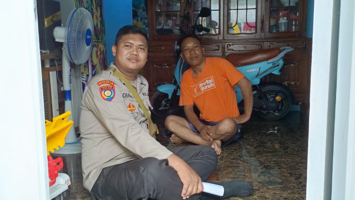 Personil Polsek Mauk Polresta Tangerang Sambang Dengarkan Keluhan Masyarakat