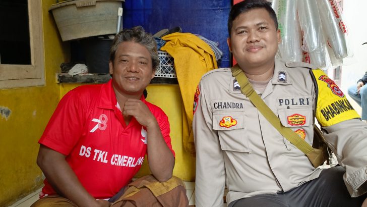 Personil Polsek Mauk Polresta Tangerang Sambang Dengarkan Keluhan Masyarakat