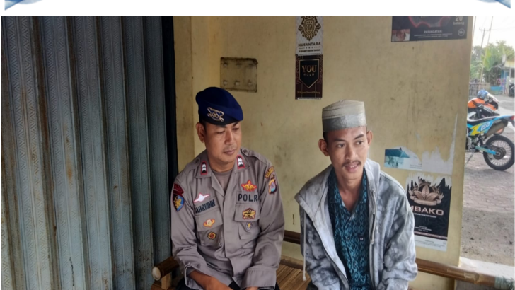 Sampaikan Pesan Kamtibmas Pemilu Damai Satpolairud Lakukan Cooling System