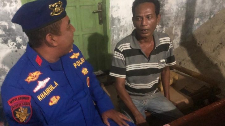 Jaga Wilayah Tetap Aman dan Kondusif Satpolairud Laksanakan Patroli Barcode Malam Hari