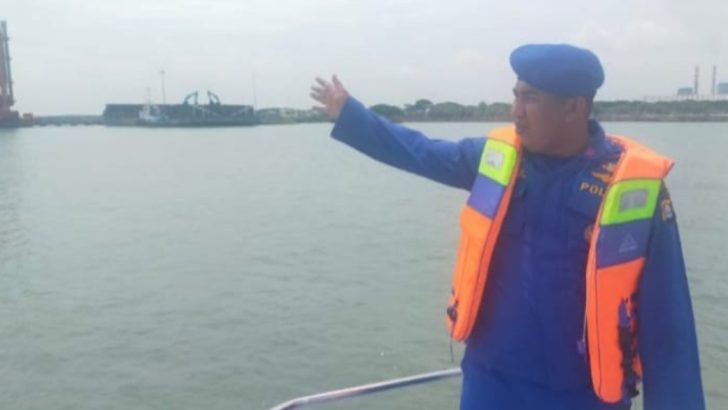 Pengamanan Objek Vital PLTU III Banten Satpolair Polresta Tangerang Gelar Patroli Perairan