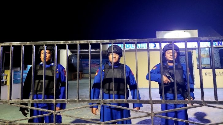 Antisipasi Kejahatan Satpolairud Tingkatkan Pengamanan Sispam Mako Malam Hari