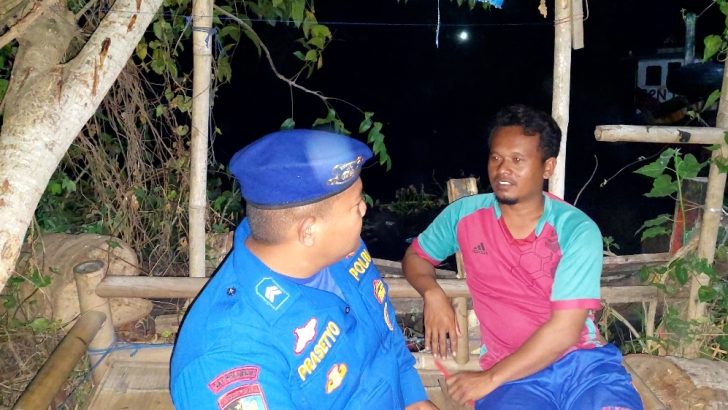 Menjaga Wilayah Pesisir Tetap Aman Satpolairud Laksanakan Patroli Barcode Malam Hari