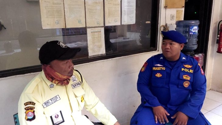 Satpolairud Laksanakan Patroli Barcode Malam Hari Untuk Jaga Objek Vital Tetap Aman