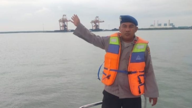 Pengamanan Objek Vital PLTU III Banten Satpolair Polresta Tangerang Gelar Patroli Perairan