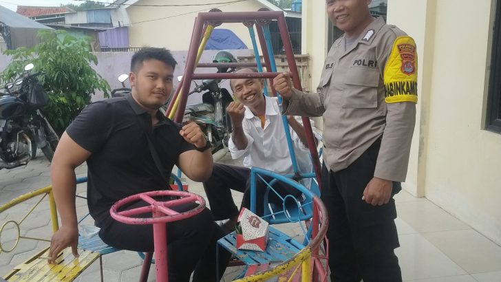 Bhabinkamtibmas Polsek Balaraja Polresta Tangerang giat Sambang warga door to door di Darkum Polsek Balaraja