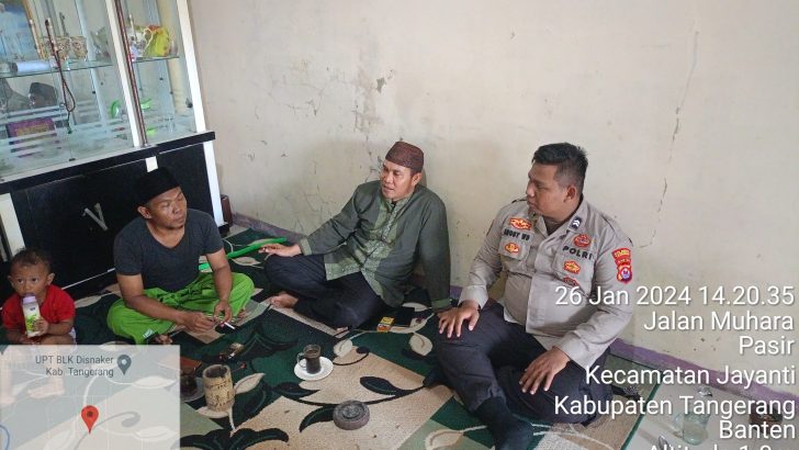Antisipasi Gangguan Ketertiban Masyarakat, Polsek Cisoka Genjot Program Polisi RW