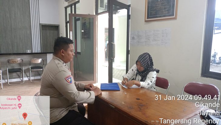 Kehadiran Polisi RW Piket Polsek Cisoka Polresta Tangerang Polda Banten Menjadi Problem Solving Masyarakat di Tingkat RW