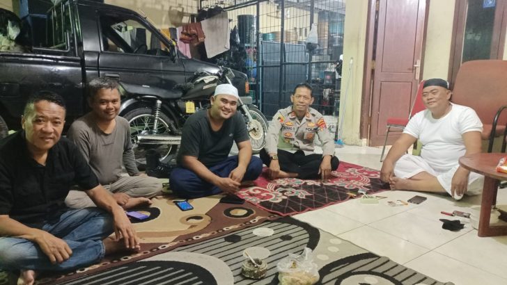 Kasat Tahti AKP Tatang Sutisna melaksanakan sambang dalam rangka Cooling System jelang Pemilu Damai tahun 2024