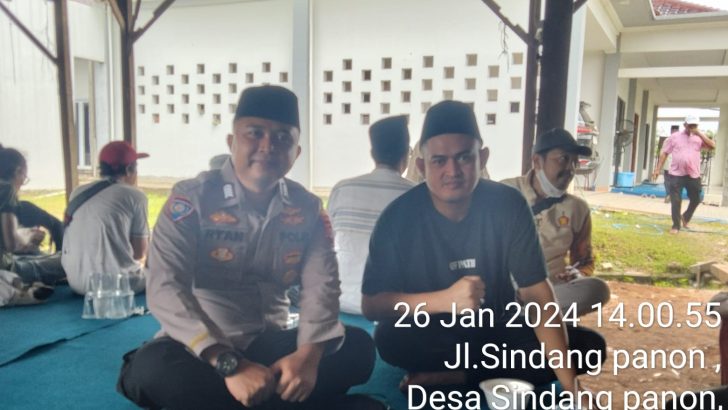Babinkamtibmas Polsek Pasar Kemis berikan himbauan terhadap masyarakat