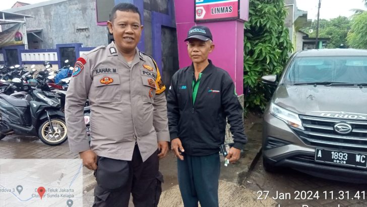 Babinkamtibmas desa Pangadegan Sambang DDS di Desa Binaan, Sebagai Bentuk Upaya Menjaga Kamtibmas