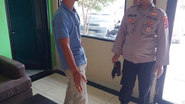 PS. Kanit Binkamsa sambang masyarakat dan berikan himbauan agar tidak terpancing berita hoaks