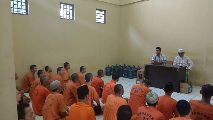 Pembinaan Rohani bagi para Tahanan yang beragama Muslim