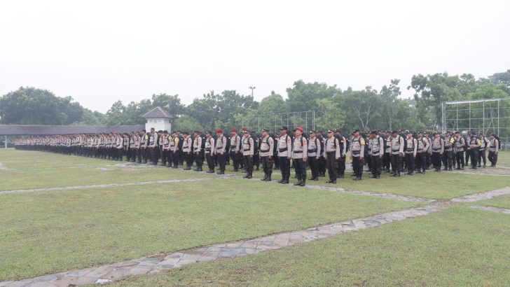 **Anggota Sat Reskrim Polresta Tangerang Bersiap Amankan Pemilu 2024**