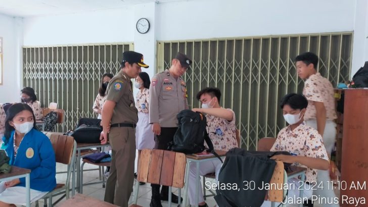 Saba Sekolah Dilaksanakan Oleh Bhabinkamtibmas Aipda Agus Hafiudin