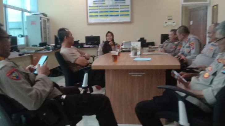 Kasat Binmas Pimpin Anev Mingguan Fungsi Binmas