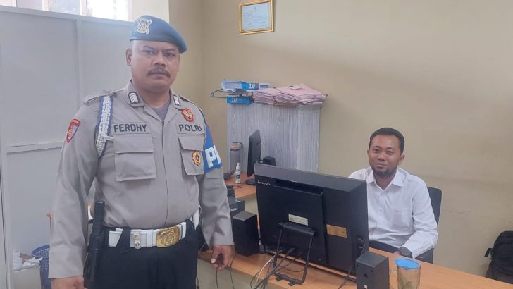 PENGECEKAN KEHADIRAN PIKET SATINTELKAM POLRESTA TANGERANG OLEH PIKET SIPROPAM POLRESTA TANGERANG