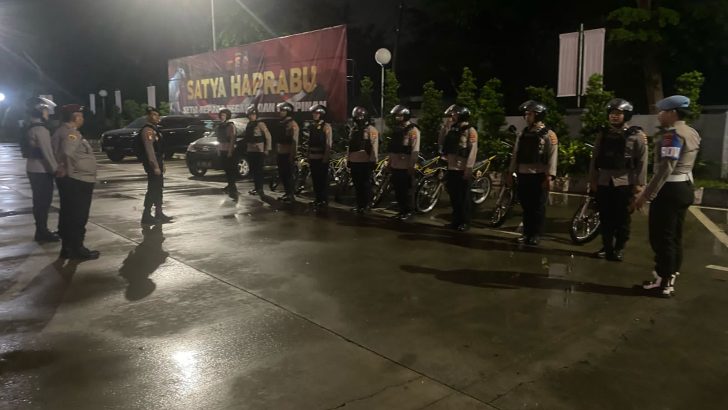 PENGECEKAN TIM PENDEKAR RAKSA OLEH PIKET SIPROPAM POLRESTA TANGERANG