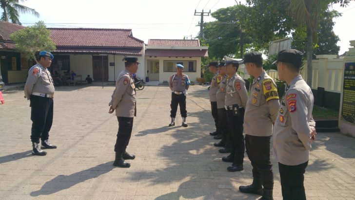 Protap Pagi Hari,Polsek Mauk laksanakan Apel pagi