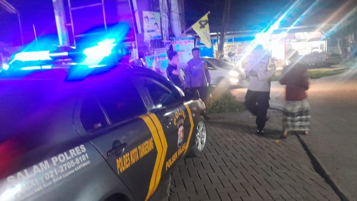 polsek rajeg polresta tangerang polda banten laksanakan ops cipkon