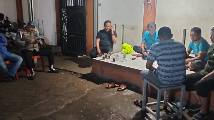 piket polsek rajeg antisipasi guantibmas