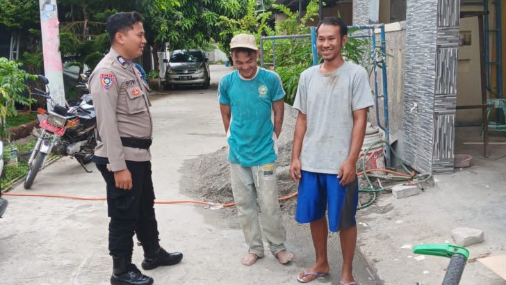 ciptakan situasi yang kondusif bimas rajeg mulya giat sambang