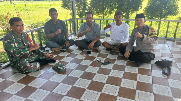 Sambang dan himbahuan kamtibmas kepada perangkat RT desa jambu karya