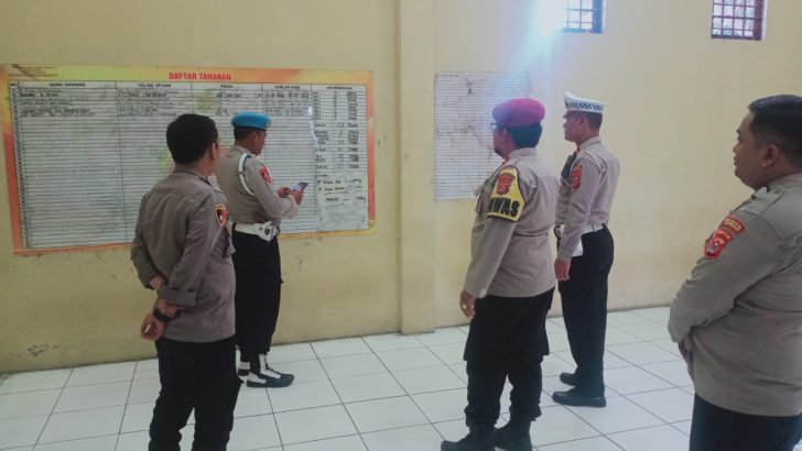 CEK RUTIN TAHANAN MAKO POLRESTA TANGERANG