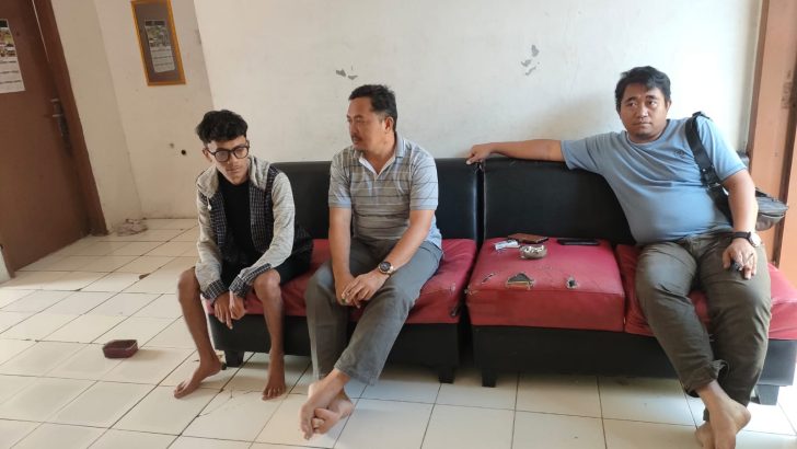 Kanit 3 Sat Intelkam Polresta Tangerang Melaksanakan himbauan terhadap Sdr. Saepul Bahri (Tokoh Pemuda)