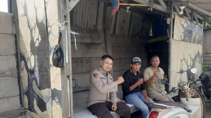 Anggota Polsek Pasar kemis Polresta Tangerang Lakukan Patroli Dialogis