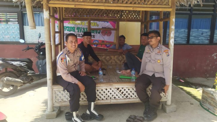 Pastikan wilayah aman dan upaya pencegahan Guantibmas di Wilayah, Polsek Kresek lakukan giat Patroli Sambang Warga