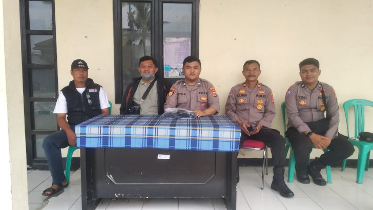 ANGGOTA POLSEK RAJEG LAKSANAKAN PENGAMANAN